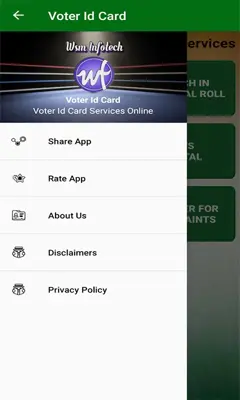 Voter Id Card android App screenshot 0