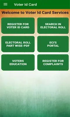 Voter Id Card android App screenshot 4